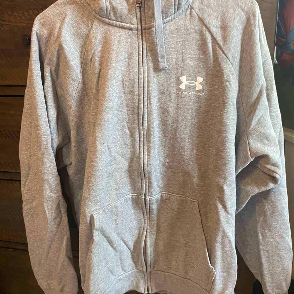 feet under armor jacket
